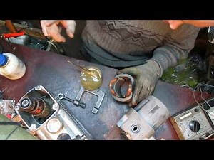 Отбойник ЗУБР, ремонт.