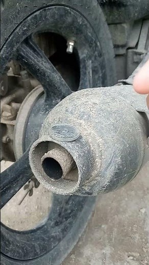 Tutorial on how to repair a motorcycle exhaust