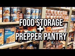 WORKING PANTRY + HOW TO START YOUR FOOD STORAGE 2020 | 🥫Family Of 6