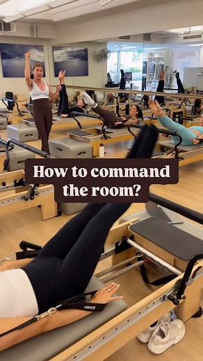 Maria Leone on Instagram: "Your voice is the most powerful tool we have as an instructor. Too many times I’ve seen instructors move beautifully but can’t command a space. They run through a script, avoid personal attention, and clients drag through exercises with no enthusiasm. I’ve even seen instructors sit the whole time. Sounds awful right? Luckily, this can be managed and fixed. First, you have to work on your confidence. The more you practice the smoother it will feel. Always start by findi