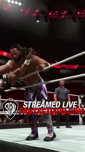 Seth Rollins Almost Takes Out the Referee #WWE #SethRollins #Penta #WWE2K26
