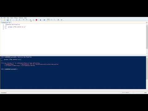 Windows PowerShell ISE 2026 Simple Function
