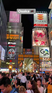 Osaka Night Vibes 🇯🇵 #japan #travel | Japan world