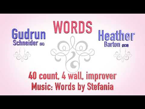 WORDS - LINE DANCE (2022)