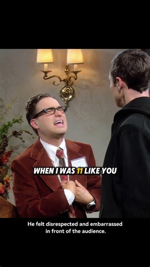 Sheldon and Leonard had a big argument