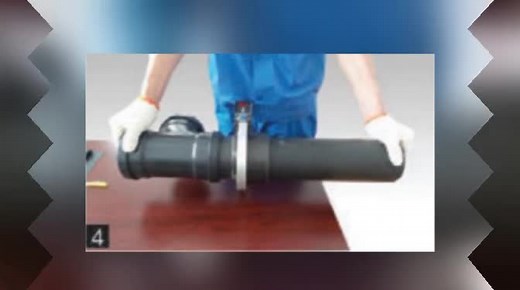 宏添pe超级静音排水管热熔承插安装步骤