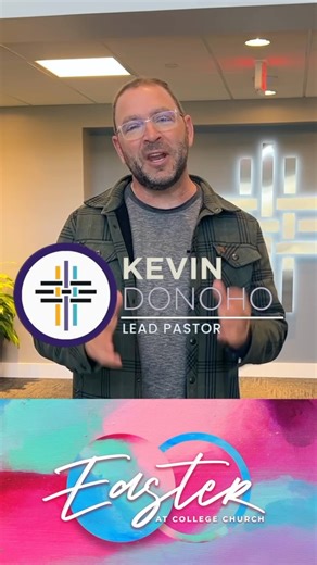 73 reactions · 20 shares | Join us for Easter Sunday at College Church! On April 20th we will have two identical service at 9am and 10:30am. We encourage you to come a few minutes early, grab a donut and coffee, and experience our blended family on one of our favorite days of the year! | College Church of the Nazarene - Olathe, KS | Facebook