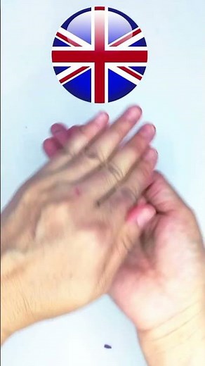 UK Flag Colors Mix 🇬🇧 | Red, White & Blue Satisfying Blend #colormix
