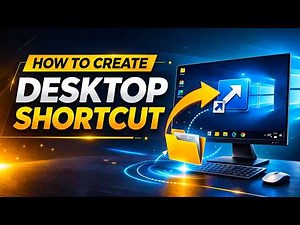 How to Create a Desktop Shortcut on Windows