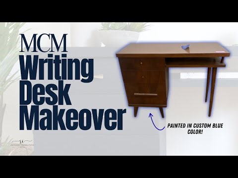 MCM Writing Desk | Before and After