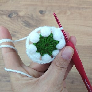 Super! Crochet knitted flower pattern making😍💯 | Burcu's Factory