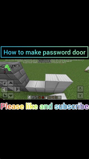 how to make password door