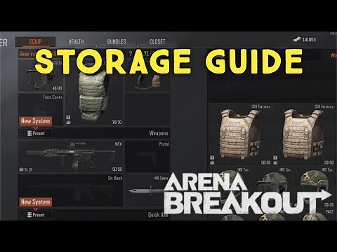 Pro Storage Guide (Expanding and Sorting) - Arena Breakout