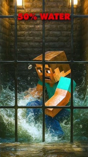 Minecraft 3D Ultra Realistic Fulid Simulation 💎⛏️