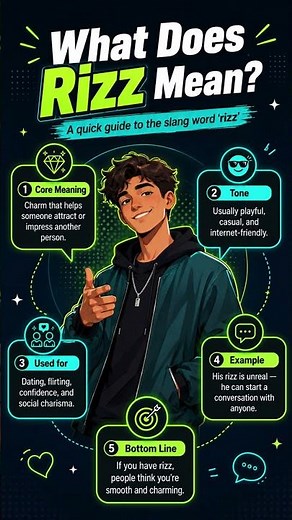 What Does "Rizz" Mean? Gen Z Slang Explained in 25 Seconds 🔥