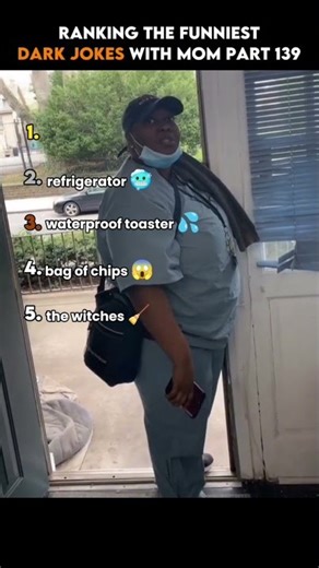 Ranking the Funniest Dark Jokes With Mom Part 139 😳😂 #shorts #funny #joke #darkhumor