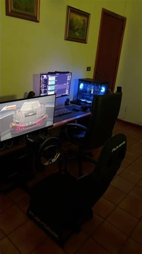 Loading Sim Racing Setup with New Fanatec DD Pro 👀 #simracing #gaming #rally #fanatec #viral