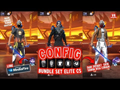 CONFIG VVIP FREE FIRE❗CONFIG FF MAX & FF ORI 2025❗CONFIG BUNDLE SET ELITE CS V4 LINK MEDIA FIRE