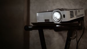 Multimedia projector, handheld shot