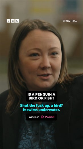 Bird or fish? 🎣😅 #Showtrial #Trial #Bird #Fish #Lawyer | BBC One