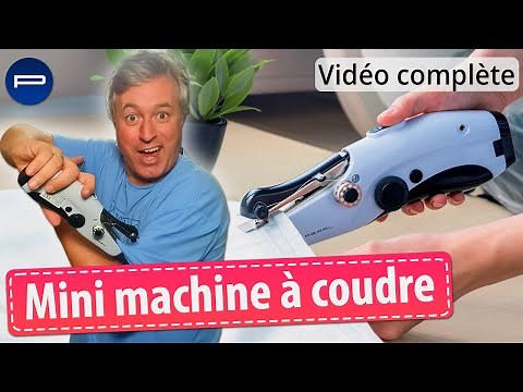 Comment coudre facilement des ourlets avec une mini machine à coudre ?[PEARLTV.FR]