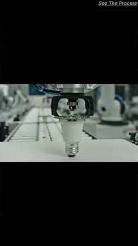 From Components to Bright Light: LED Bulb Production | See The Process #shorts