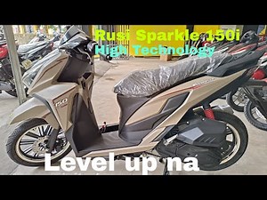 All New Rusi Sparkle 150i scooter motorcycle high technology ‪@byahenifrank1015‬
