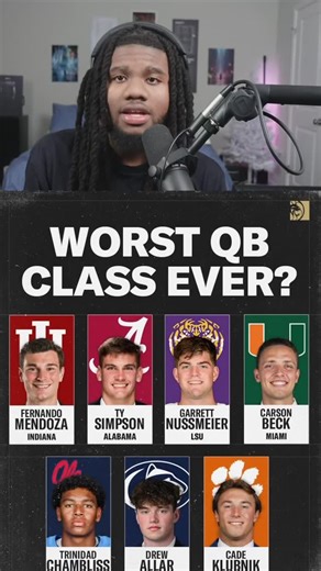 StoryofMike on Instagram: "What are your thoughts? Who would you add to this list? 🤔 #nationalchampionship #fernandomendoza #storyofmike #nfldraft #football"