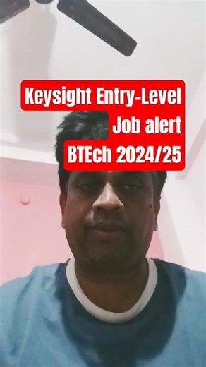 Keysight Hiring Btech Freshers Application Engineer | Bangalore | Freshers Apply 2026
