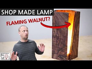 Make a Modern Wood Accent Lamp