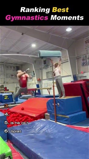 Ranking Funny Gymnastics Moments (part 3) #shorts