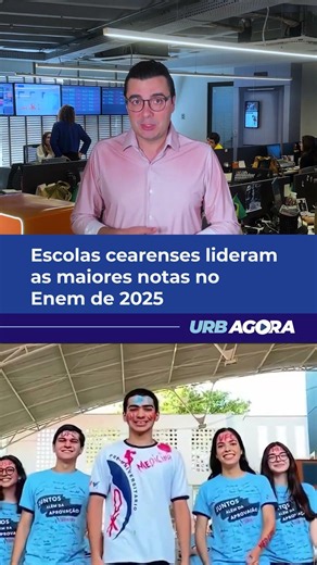 Escolas cearenses lideram as maiores notas no Enem de 2025