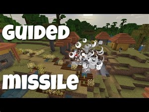 How to Make a Working Guided Missile in Minecraft