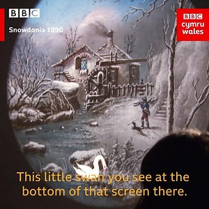 A magic lantern show | Snowdonia 1890