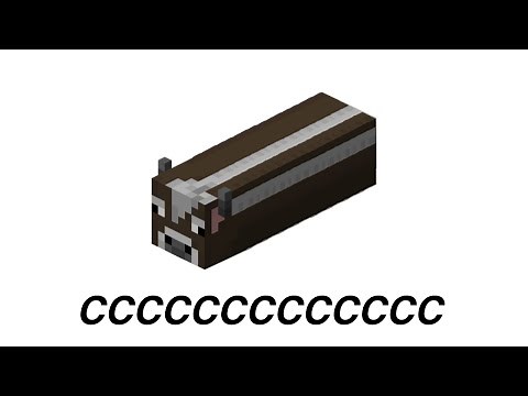 the various types of cows in minecraft