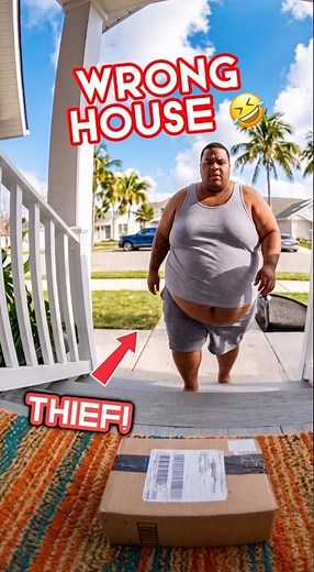 These Obese Porch Pirates get Glitter Bomb Pranked after they Steal People's Packages!