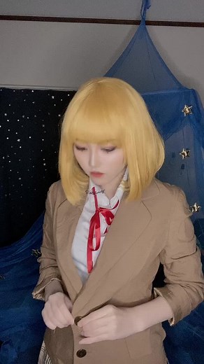 上着脱ごうとした時脱げなかったNG#緑川花コスプレ #監獄学園コスプレ #おすすめのったら教えて