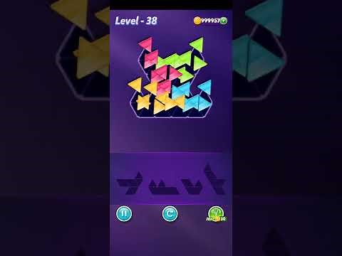 Block! Triangle Puzzle Tangram 'BASIC" NOVICE 80/80 Level 1-100 Complete Solution Answer Walkthrough