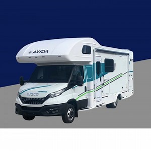 The Avida Esperance combines thoughtful design with luxurious interiors, offering unparalleled comfort for 2–6 travellers. A generous slide-out section transforms the living space, featuring an ultra-leather cafe-style dinette and a lift-up queen bed with gas struts for extra storage. The fully equipped kitchen includes a 4-burner cooktop, gas oven, and a large fridge/freezer, while LED mood lighting and residential soft-close drawers enhance the modern design. The full-width rear ensuite boasts