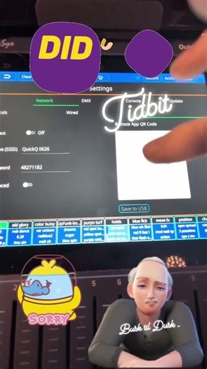 Scrolling through settings pages on QuickQ #busktildusk #quickq