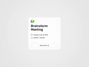 Elevate Meetings with Google Meet Widget