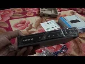 NetGear N300 Wifi Router Unboxing and Review