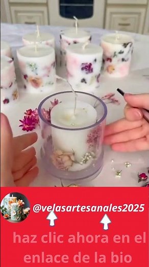 Cómo Hacer Velas Aromáticas Caseras Fácil y Rápido #velas #velasartesanales #velasaromaticas
