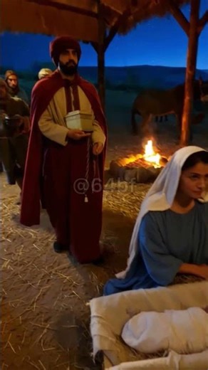 The Real Nativity Scene Caught on Camera ✨👶🐪