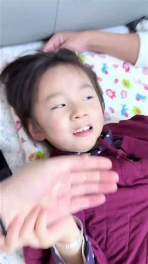 No patience, no gain. Three in family. What to prevent? Mom tired of holding you to sleep. #funny