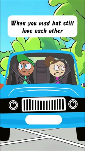 Funny Animated Couple Moments When You're Upset