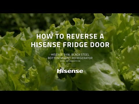 How to Reverse a Hisense Fridge Door | Hisense Australia
