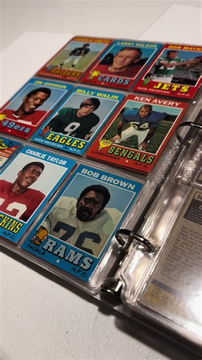 1971 Topps Football Set Update 244/263 Cards Down 19 To Go!! #CardCollecting #SetCollector #binder #BinderCrew #footballnfl #football #cards #vintage #collectwithme #Topps #FYP #history #NFL #hobby #set #FootballCards #1971