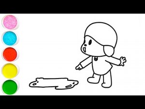 How to draw a pocoyo easy step by step drawing tutorial for kids.