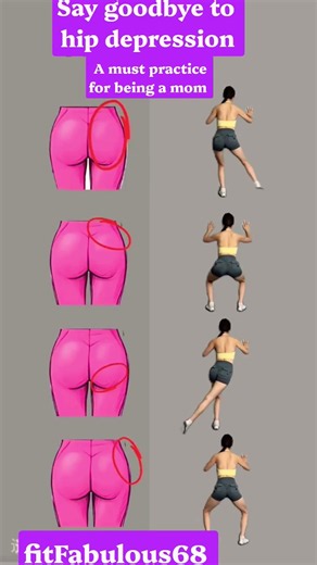 🍑 Fix Mom Butt & Hip Dips | 5-Min Glute Workout at Home 🔥
